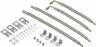 15407800177 0232 Wheel Masters Stainless Steel Hub Mount Hose Kit