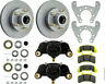46501 Tie Down Engineering Disc Brake Kit Inch Vented Lug Alum