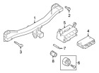 7p0-907-383-f Volkswagen Genuine Touareg Control