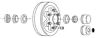 8-407-5uc3-ez Dexter Complete Lube Hub And Drum Assembly
