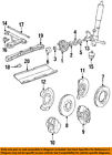 91134116105 Porsche Oem 84-89 911 Suspension-front-splash Pan