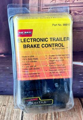 98810 Acme Electronic Trailer Brake Control By Accupower Part No. New