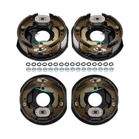 Aebrd012-q4 Aeagle 4pcs 10 Inch X 2-1/4 Electric Trailer Brake Assemblies For 3 500lbs Left And Ri