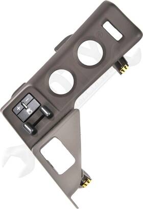 170253 Apdty Trailer Brake Control Dash Mounted Switch With Trim Bezel Panel
