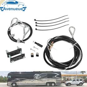 Ave00397 Avenueue Trailer Brake System Extra Cable Kit For Pedal Of Towed Vehicle Pickup Rv