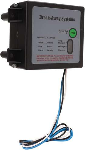 Rosvolac6by324u5o Brand Rosvola Trailer Brakes Breakaway Kit Universal 12v Led Test Break Away System