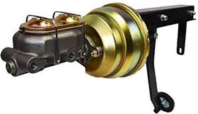 Pbu6001 Branded 8 Inch Dual Power Brake Booster Kit With Master Cylinder -