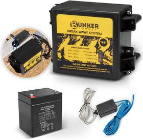Bunker Indust Bi-tbbk-12v Trailer Brake Breakaway Kit 12v 5ah Battery Charger Led Display Switch Rv Camper