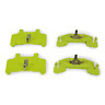 Calp-3-6k-brake Pad Deemaxx Boat Trailer Disc Brake Pads Ceramic Yellow Painted