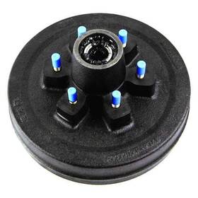 141286 Curt 6 On 5.5 Inch Bolt Pattern Brake Hub Assembly For 3500 To 4400 Lbs Axles