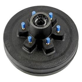 297983 Curt Brake Drum Hub Assembly For 12 000-lb. Axle 8 On 6.5 Inch 5/8 Stud