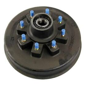 347627 Curt Brake Drum Hub Assembly For 8 000-lb. Hybrid Axle On 6.5 Inch 5/8 Stud