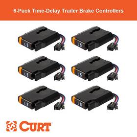 511266 Curt Discovery Next Trailer Brake Controllers Time-delay - 6-pack