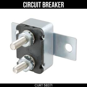 58371 Curt Universal Circuit Breaker 40 Amp