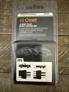 58761 Curt 612314007608 4-way Flat Dust Cover Set