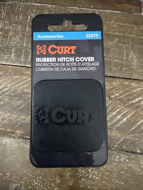 22275 Curt 612314017102 Rubber Hitch Cover