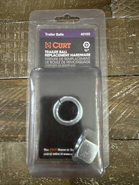 40103 Curt 612314111039 Trailer Ball Replacement Hardware
