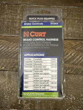 51343 Curt 612314121342 Brake Control Harness