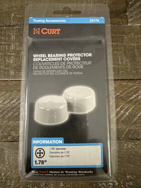 Curt 612314231782 Wheel Bearing Protector Replacement Covers 23178
