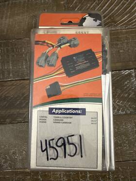 Curt 612314555376 T-connector Wiring Kit 55537