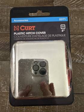 22171 Curt 612314617012 Plastic Hitch Cover