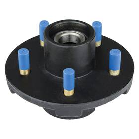 814196 Curt 5 On 4.5 Inch Bolt Pattern Brake Hub Assembly For 2200 Lbs Axles