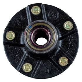 814198 Curt 5 On 4.5 Inch Bolt Pattern Brake Hub Assembly For 2200 Lbs Axles