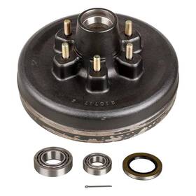 814211 Curt 12 Inch Brake Drum Hub Assembly For 6 000-lb. Axle - On 5.5 1/2 Stud With