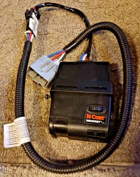 Cme-d00052 Curt 51346 Discovery 51120 Trailer Brake Controller With 51436 Harness. Vgc Both