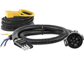 56476 Curt Manufacturing For Echo Brake Controller Adapter 4-way Flat Vehicle To Uscar