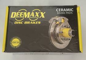 Deemaxx Calp-3-6k-pad-ss Boat Trailer Disc Brake Pads Ceramic Yellow Painted For 3-6k Calipers