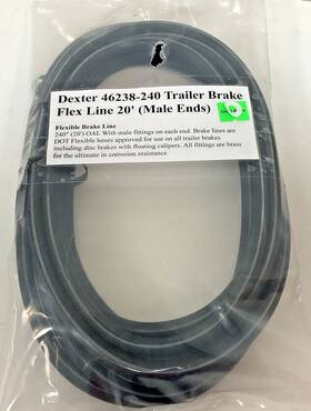 Dexter 46238-240 Trailer Brake Flex Line 20