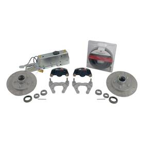 82404 Dexter Marine G5 Stainless Steel Disc Brake Kit 9.6 In Single Axle With Actuator