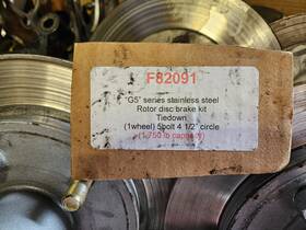 F82091 Dexter Marine Rotor Disc Brake Kit G5 Series Stainless Steel Tie Down#