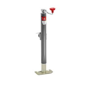 178151 Draw-tite Tubular Swivel Trailer Jack Topwind 15 Inch Travel 5.000 Lbs With Foot Plate