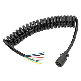 Mlx-drt54006-046-cl360a50 Draw-tite Wiring Connector 12ft 7-way Coiled Molded Trailer