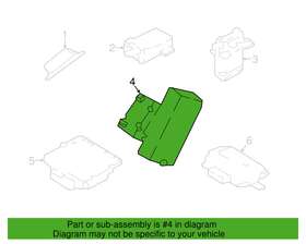 Mu5z-19h332-c Ford Genuine Oem Universal Fit 21-23 Trailer Brake Control Module