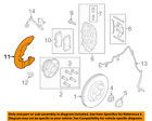 Fr3z2k005c Ford Oem Mustang Front Plate Dust Splash Shield