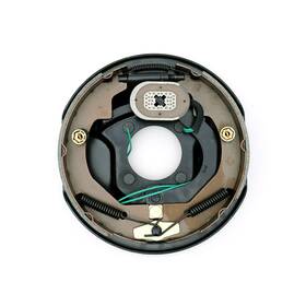 125-0001 Hicks 10 Inch X 2-1/4 Trailer Electric Brake Assembly Left Only For 3 500 Lbs Ax