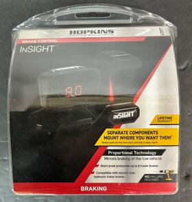 47297t Hopkins Insight Flex-mount Electronic Plug-in Trailer Brake Control New