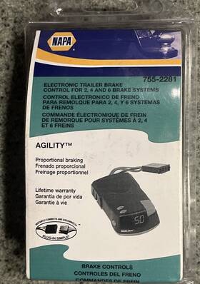 14233t Hopkins Manufacturing Napa Hopkinsagility Proportional Brake Control Plug-in Simple Connector New