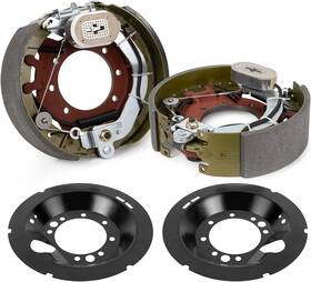 Hpevacp00182 Hpeva Trailer Backing Plate Brake Pair For 9 000-10 000 Lbs Axles 12-1/4 Inch X 3-3/8