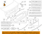 Hs7z19g490d Ford Oem Fusion Trunk Backup Camera