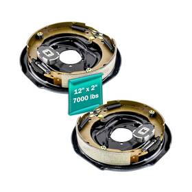 Jadode 665878223205 Electric Trailer Brake Assembly 12 Inch X 2 Fits 7000 Lbs Axle Trailers