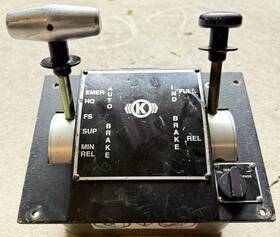 Fo-00217-h0 Knorr Brake Ltd. Train Air Locomotive Controller Not Tested Emd Ge