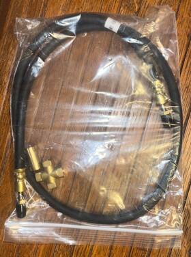 Bh-3mfs-042 Kodiak Rubber Flexible Dot Trailer Brake Hose 42 Inch Male Inverted Flare