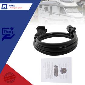 Bt45189b Labwork 7 Way Pin Trailer Extension Cord 6ft With Plug Double Prongs Connector
