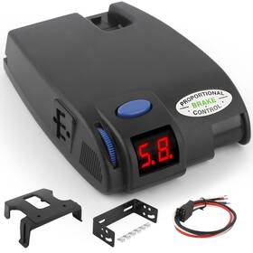 Tbk808 Lajbz Proportional Electric Trailer Brake Controller Fits 1-3 Axles