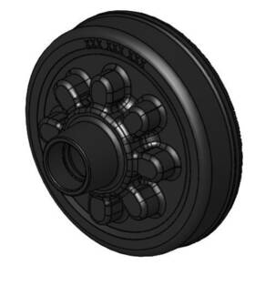 2420801 Lippert Components Trailer Brake Hub Assembly And Drum Casting