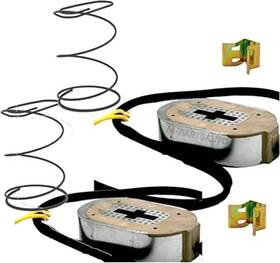 77m-1210 M-parts 77m1210 Two 12-1/4 Inch Electric Trailer Brake Magnet Replacement Kits For 10k